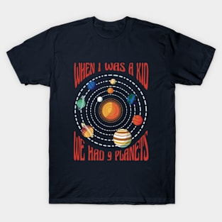 Nine Planets T-Shirt